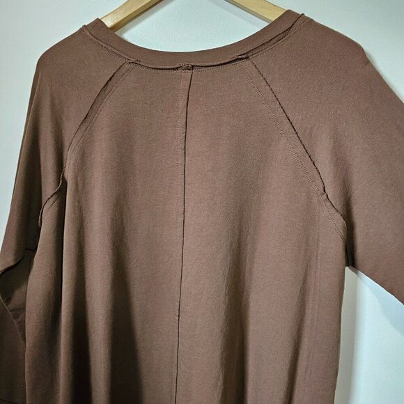 NWT VICI COLLECTION FLAWLESS  WICHITA COTTON POCKETED SWEATSHIRT DRESS JUMPER S - Picture 8 of 16